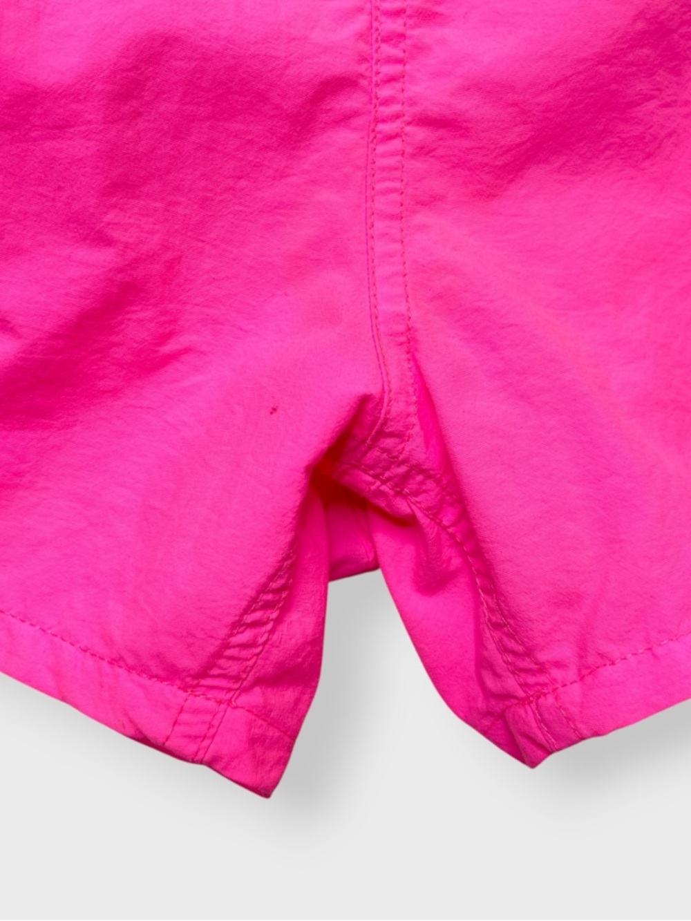 Vintage 90s California Blues Neon Swim Shorts, Nylon Logo, Pockets Trunks, Surf - Picture 7 of 7